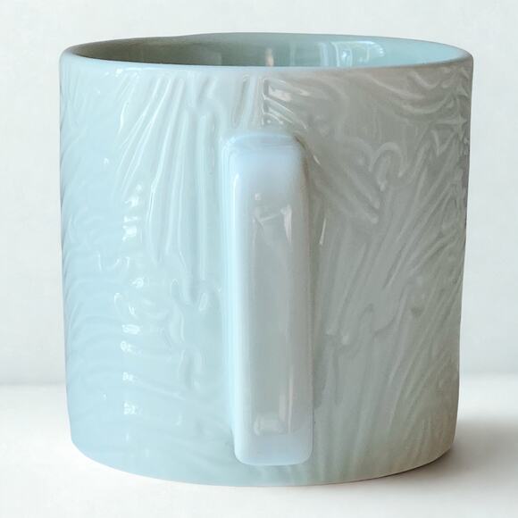 Starbucks 2022 Mint Green Anniverysary Siren Mermaid Tail 14 oz Ceramic Mug - Picture 6 of 9